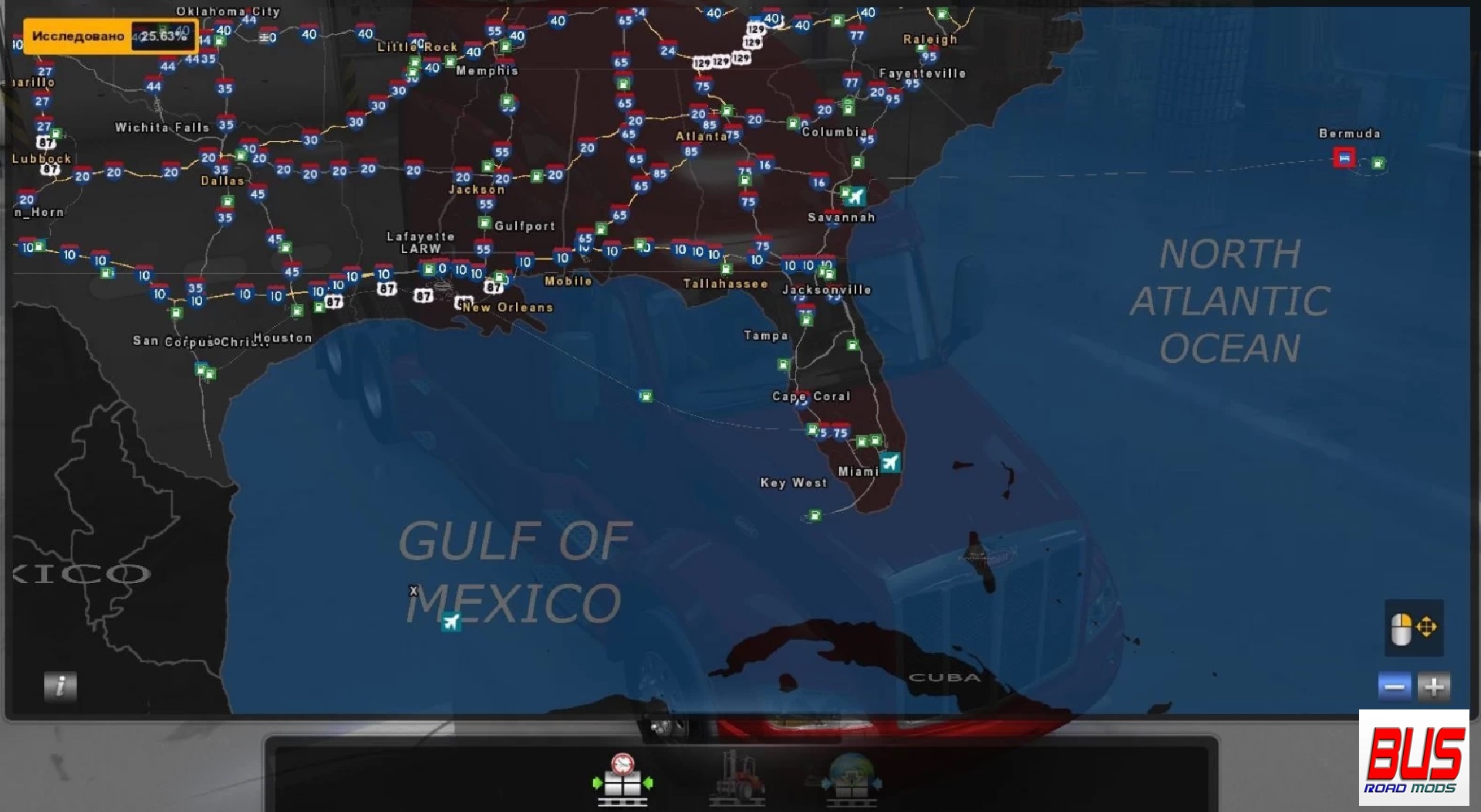 Карта coast. ATS карта DLC. American Truck Simulator карта. American Truck Simulator 2 карта. Coast 2 Coast ATS.